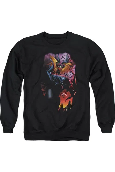 Gildan Batman & Robin #1 Adult Crewneck Sweatshirt In Black