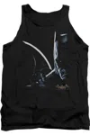 Gildan Batman Arkham Asylum Arkham Batman Adult Tank Top In Black