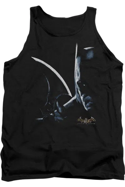 Gildan Batman Arkham Asylum Arkham Batman Adult Tank Top In Black