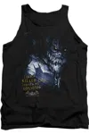 Gildan Batman Arkham Asylum Arkham Killer Croc Adult Tank Top In Black