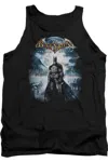 Gildan Batman Arkham Asylum Game Cover Adult Tank Top In Black