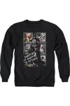 Gildan Batman Arkham Asylum Running The Asylum Adult Crewneck Sweatshirt In Black