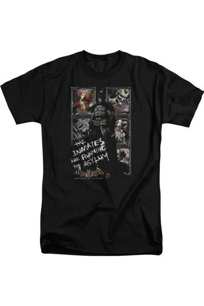 GILDAN BATMAN ARKHAM ASYLUM RUNNING THE ASYLUM SHORT SLEEVE ADULT TALL TEE / T-SHIRT