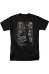 Gildan Batman Arkham Asylum Running The Asylum Short Sleeve Adult V Neck Tee / T-shirt In Black