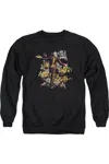 Gildan Batman Arkham City About To Begin Adult Crewneck Sweatshirt In Black