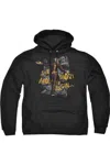 Gildan Batman Arkham City About To Begin Adult Pull Over Hoodie / Hooded Sweatshirt In Black