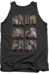 Gildan Batman Arkham City Arkham Lineup Adult Tank Top In Pink