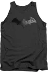Gildan Batman Arkham City Bat Logo Adult Tank Top In Pink