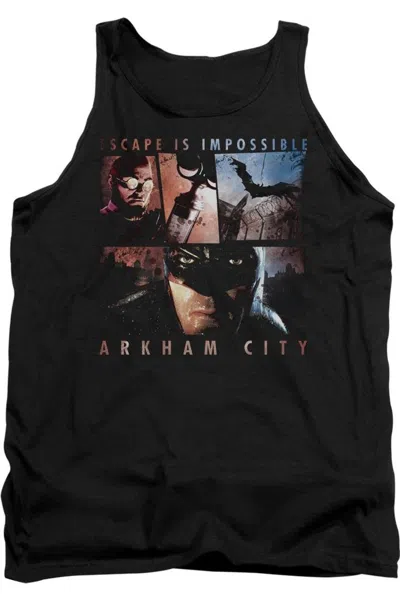 Gildan Batman Arkham City Escape Is Impossible Adult Tank Top In Black