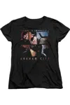 Gildan Batman Arkham City Escape Is Impossible Short Sleeve Womens Tee / T-shirt In Black