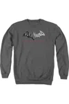 Gildan Batman Arkham City Logo Adult Crewneck Sweatshirt In Pink