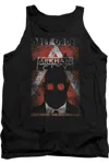 Gildan Batman Arkham City Obey Order Poster Adult Tank Top In Black
