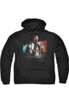 Gildan Batman Arkham City Two Face Adult Pull Over Hoodie / Hooded Sweatshirt In Black