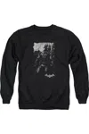 Gildan Batman Arkham Knight Bat Brood Adult Crewneck Sweatshirt In Black