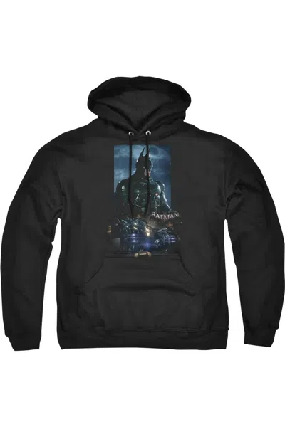 Gildan Batman Arkham Knight Batmobile Adult Pull Over Hoodie / Hooded Sweatshirt In Black
