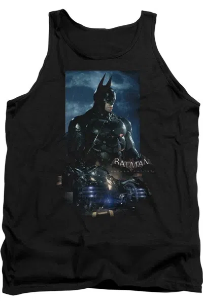 Gildan Batman Arkham Knight Batmobile Adult Tank Top In Black