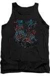 Gildan Batman Arkham Knight City Of Fear Adult Tank Top In Black