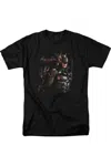 Gildan Batman Arkham Knight Dark Knight Short Sleeve Adult Tee / T-shirt In Black