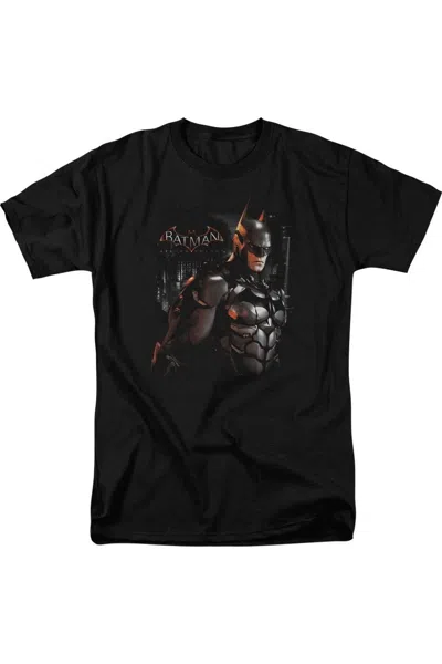 Gildan Batman Arkham Knight Dark Knight Short Sleeve Adult Tee / T-shirt In Black