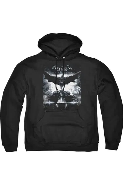 Gildan Batman Arkham Knight Forward Force Adult Pull Over Hoodie / Hooded Sweatshirt In Black