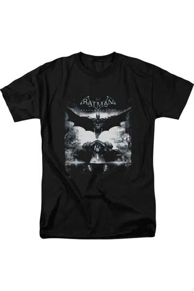 Gildan Batman Arkham Knight Forward Force Short Sleeve Adult Tee / T-shirt In Black