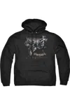 Gildan Batman Arkham Knight Grapple Adult Pull Over Hoodie / Hooded Sweatshirt In Black