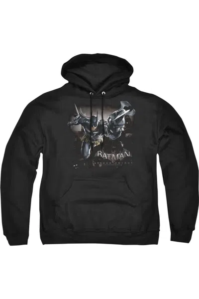 Gildan Batman Arkham Knight Grapple Adult Pull Over Hoodie / Hooded Sweatshirt In Black