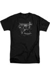Gildan Batman Arkham Knight Grapple Short Sleeve Adult Tall Tee / T-shirt In Black