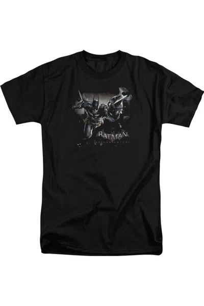 Gildan Batman Arkham Knight Grapple Short Sleeve Adult Tall Tee / T-shirt In Black