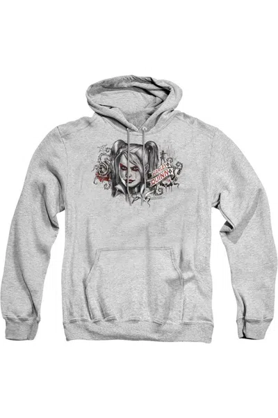 Gildan Batman Arkham Knight Hq Sketch Adult Pull Over Hoodie / Hooded Sweatshirt In Multi
