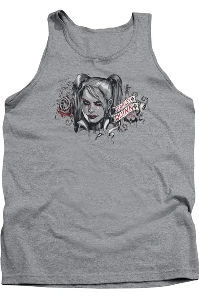 Gildan Batman Arkham Knight Hq Sketch Adult Tank Top In Multi