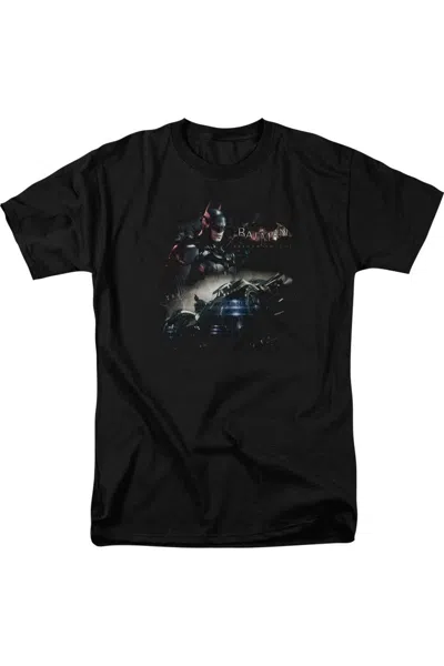 Gildan Batman Arkham Knight Knight Rider Short Sleeve Adult Tee / T-shirt In Black