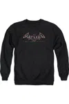 Gildan Batman Arkham Knight Logo Adult Crewneck Sweatshirt In Black
