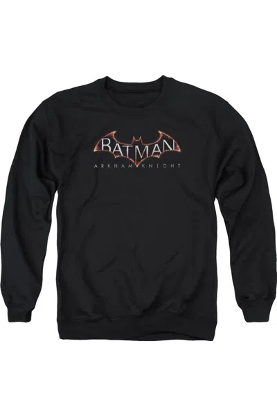 Gildan Batman Arkham Knight Logo Adult Crewneck Sweatshirt In Black