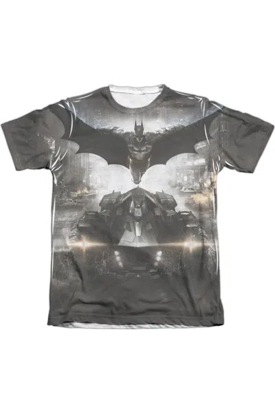 Gildan Batman Arkham Knight Poster Adult Poly/cotton Short Sleeve Tee / T-shirt In White