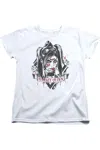 Gildan Batman Arkham Knight Sugar Quinn Short Sleeve Womens Tee / T-shirt In White