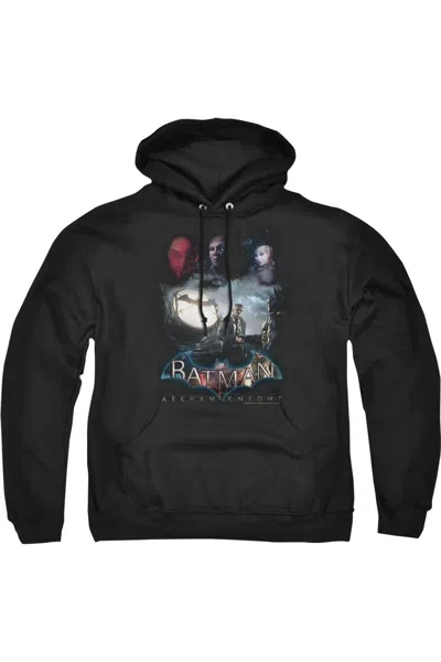 Gildan Batman Arkham Knight Villain Storm Adult Pull Over Hoodie / Hooded Sweatshirt In Black
