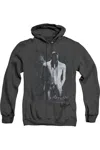 Gildan Batman Arkham Origins Black Mask Adult Heather Hoodie / Hooded Sweatshirt In Black
