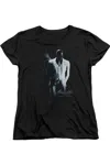 Gildan Batman Arkham Origins Black Mask Short Sleeve Womens Tee / T-shirt In Black
