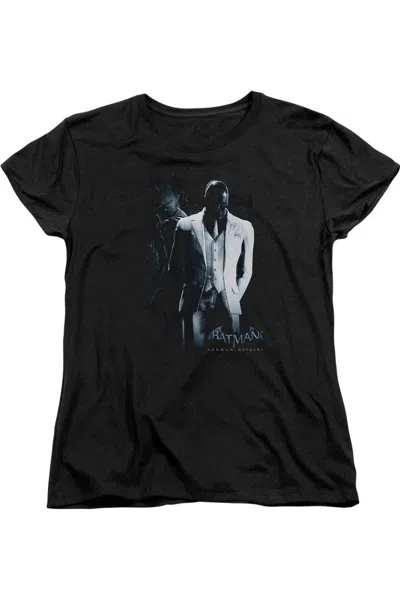 Gildan Batman Arkham Origins Black Mask Short Sleeve Womens Tee / T-shirt