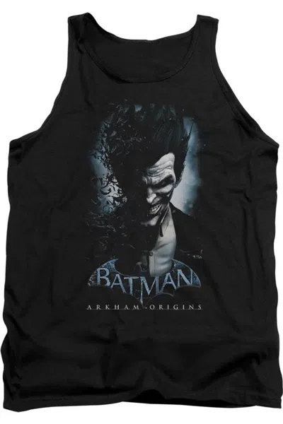 Gildan Batman Arkham Origins Joker Adult Tank Top In Black