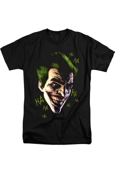 Gildan Batman Arkham Origins Joker Grim Short Sleeve Adult Tee / T-shirt In Black