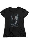 Gildan Batman Arkham Origins Joker Short Sleeve Womens Tee / T-shirt In Black