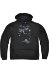 Gildan Batman Arkham Origins Out Of The Shadows Adult Pull Over Hoodie / Hooded Sweatshirt In Black