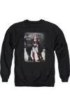 Gildan Batman Arrest Adult Crewneck Sweatshirt In Black