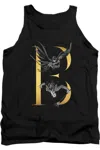 Gildan Batman B Adult Tank Top In Black