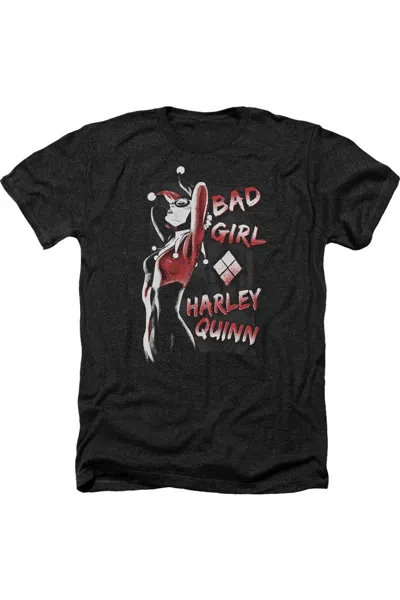 Gildan Batman Bad Girl Short Sleeve Adult Tee / T-shirt In Black