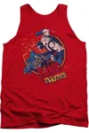 Gildan Batman Bane Attack! Adult Tank Top In Red