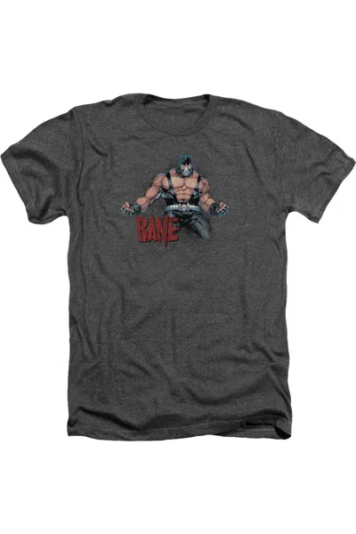 Gildan Batman Bane Flex Adult Heather Tee / T-shirt In Black