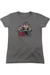 Gildan Batman Bane Flex Short Sleeve Womens Tee / T-shirt In Pink